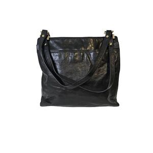 Jay Herbert black leather purse.